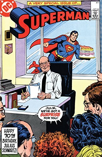 Superman (1939-2011) #411 book cover