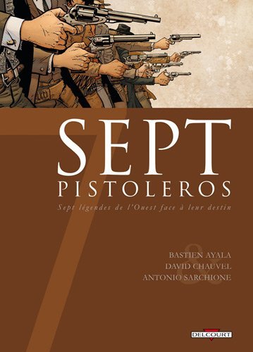 Sept pistoleros book cover