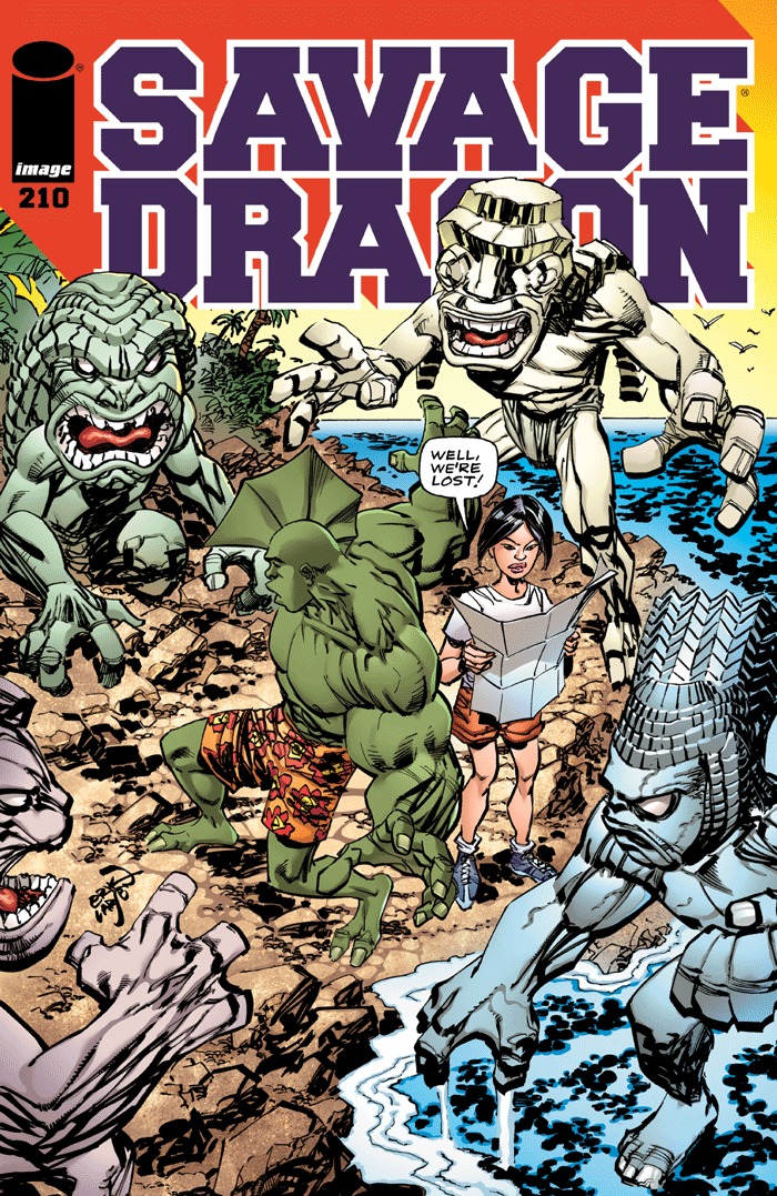 Savage Dragon #210 book cover