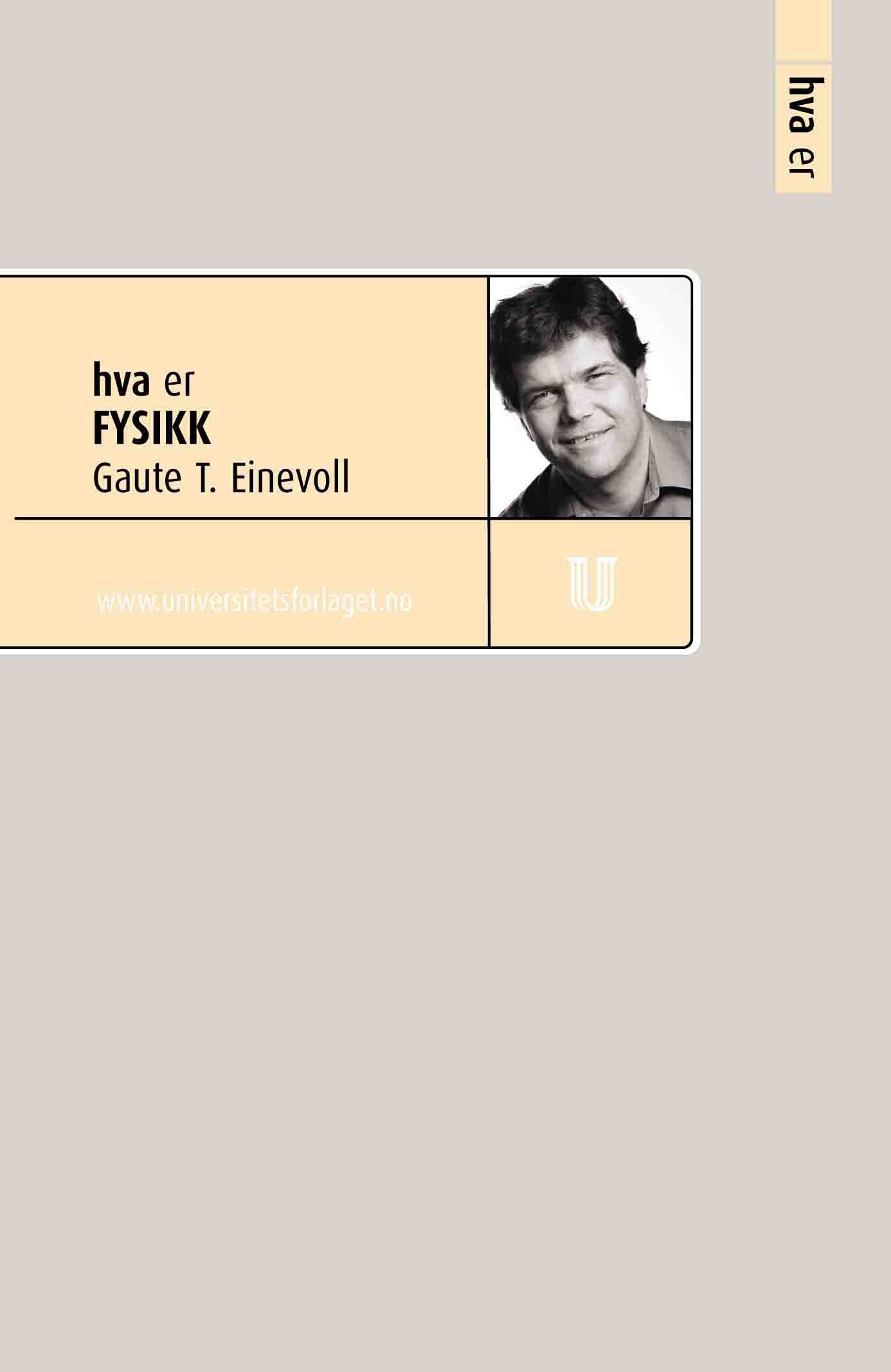 hva er FYSIKK book cover