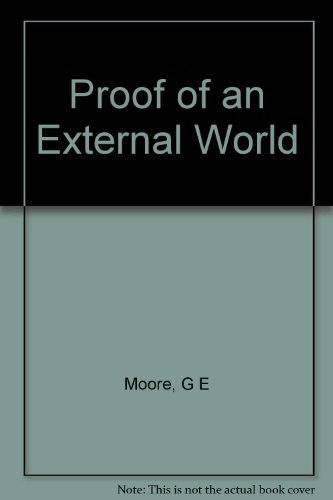 Proof of an External World