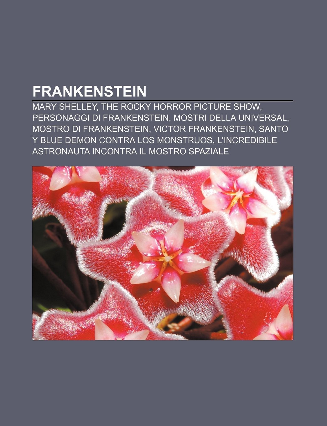 Frankenstein book cover