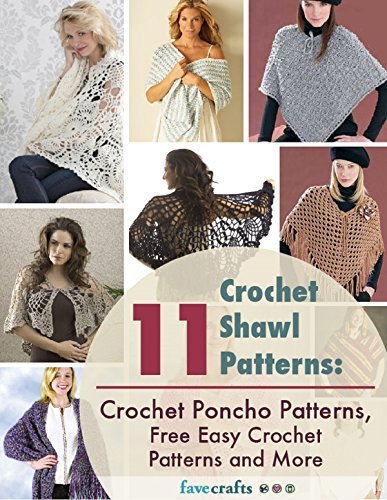 11 Crochet Shawl Patterns book cover