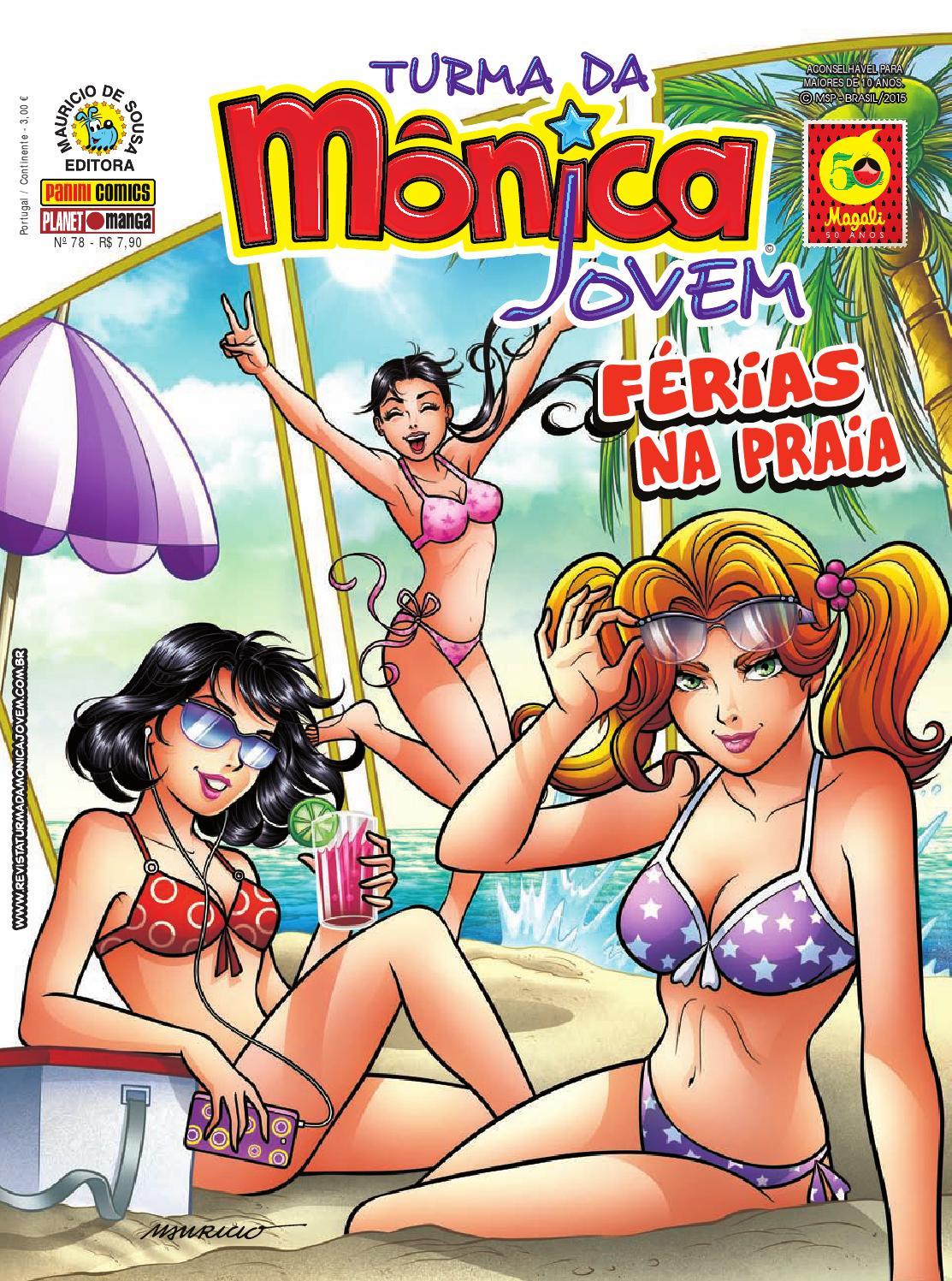 Turma da Mônica Jovem #78 - Férias na Praia book cover