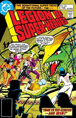Legion of Super-Heroes (1980) book cover 1