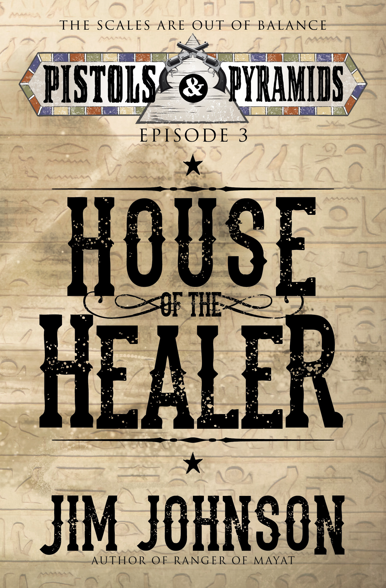 Pistols and Pyramids book cover 3