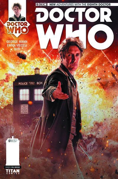 Doctor Who: The Eighth Doctor (Titan Comics) book cover 3