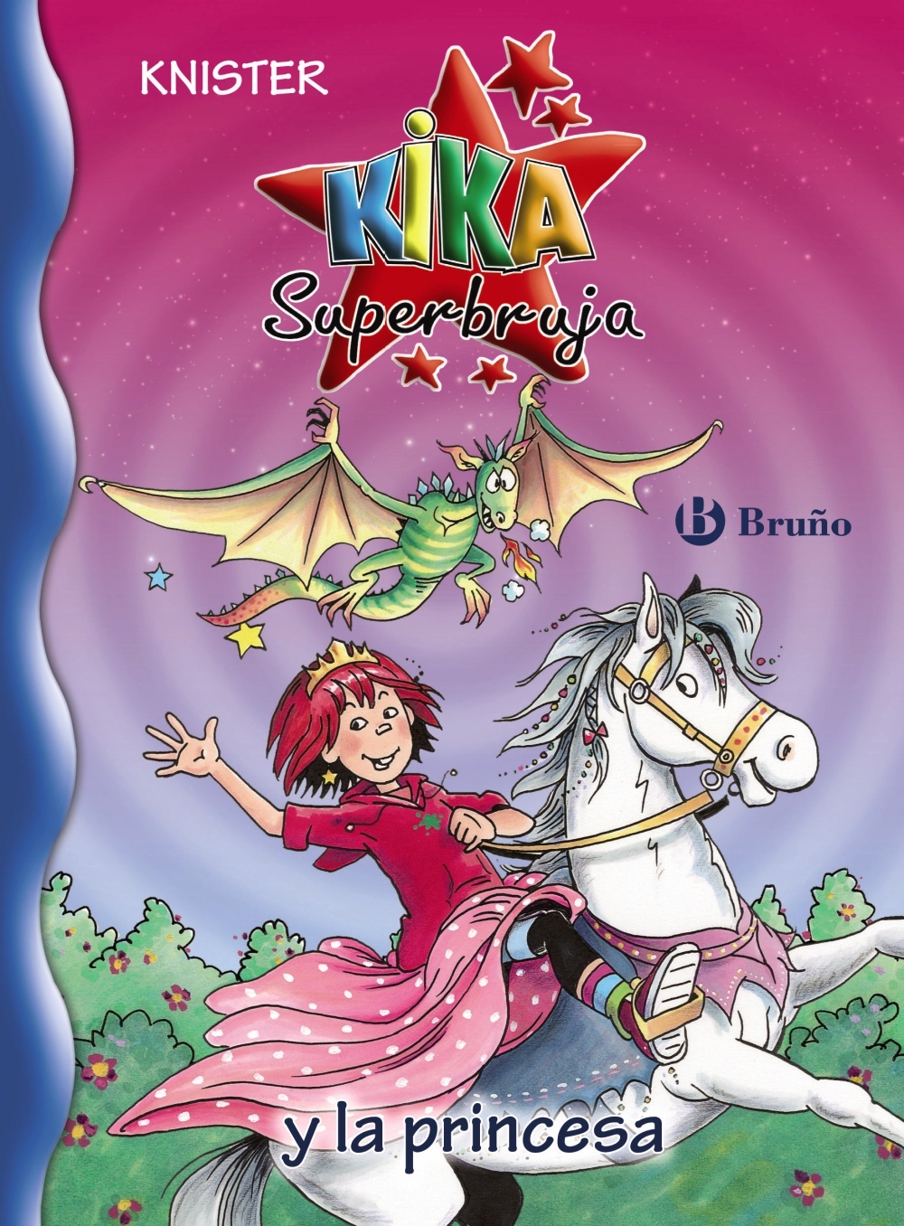 Kika Superbruja y la princesa book cover