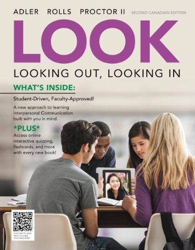 Look: Looking Out, Looking In [with Coursemate Access Code] by Ronald B ...