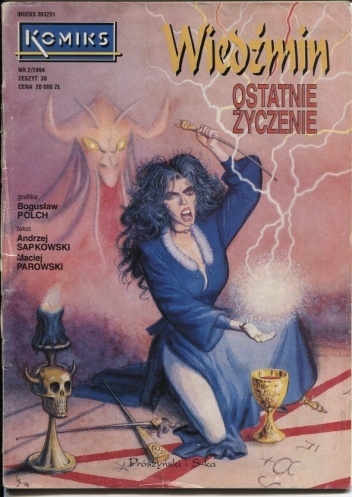 Wiedźmin. Ostatnie życzenie book cover