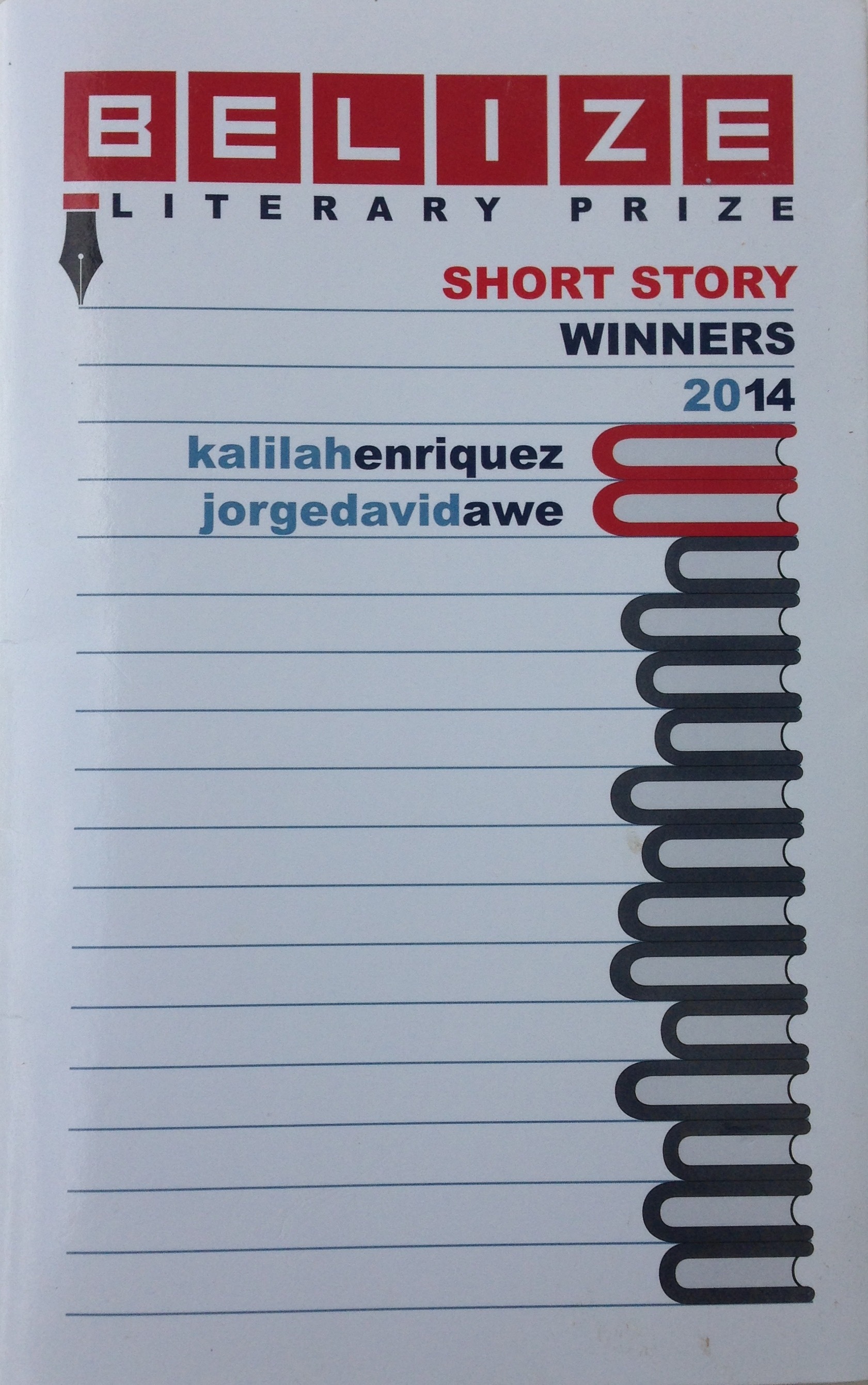 Belize Literary Prize Short Story Winners 2014 by Kalilah Enriquez