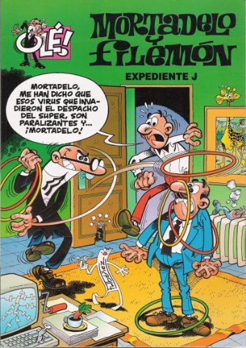 Expediente J (Mortadelo y Filemón) book cover
