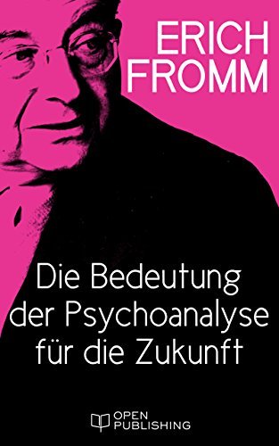 Die Bedeutung der Psychoanalyse für die Zukunft book cover