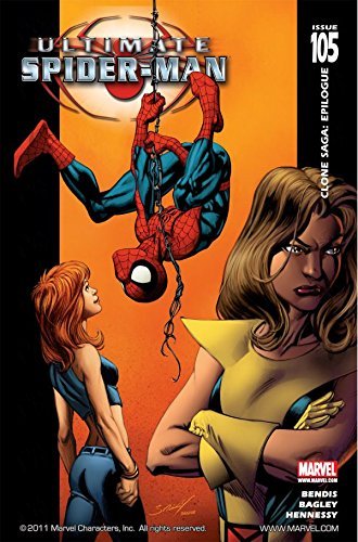 Ultimate Spider-Man #105 book cover