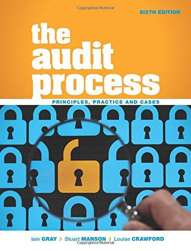 The Audit Process by Iain Gray | Goodreads