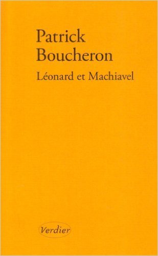 Léonard et Machiavel book cover