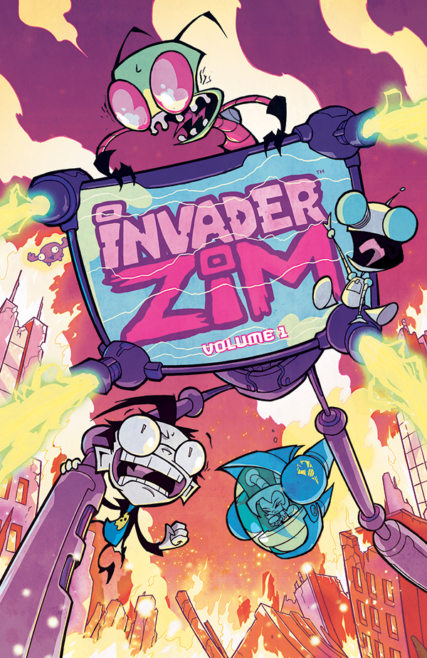 Invader Zim book cover 1