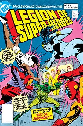 Legion of Super-Heroes (1980) book cover 3