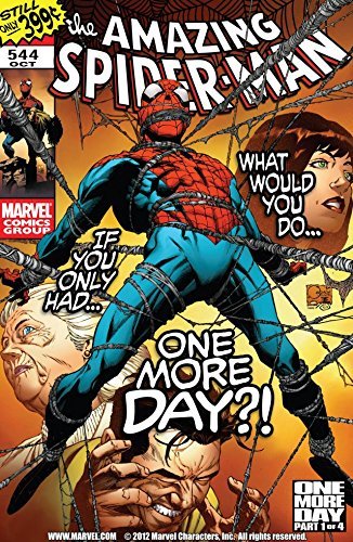 The Amazing Spider-Man #544 book cover