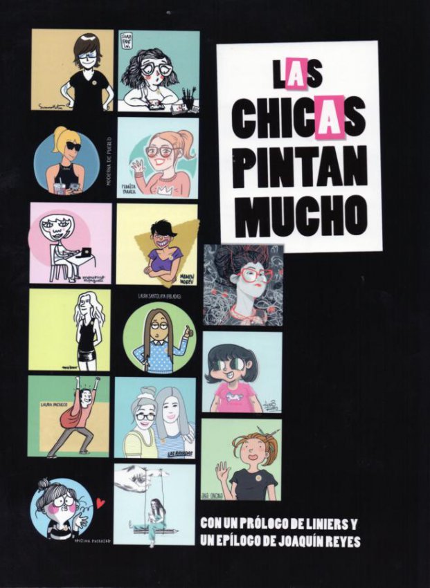 Las chicas pintan mucho book cover