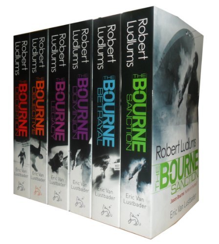 Robert Ludlum The Bourne Series 6 Books Pack Set by Eric Van Lustbader ...