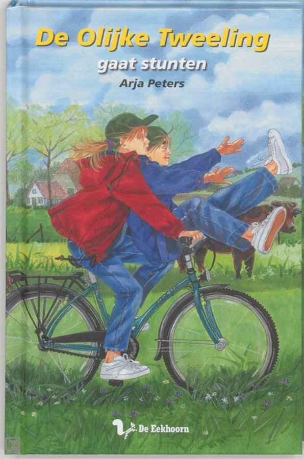 De olijke tweeling gaat stunten book cover