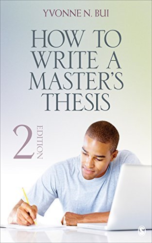 How to Write a Master's Thesis by Yvonne N. (Nguyen) Bui | Goodreads