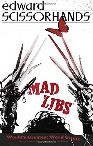 Edward Scissorhands Mad Libs book cover