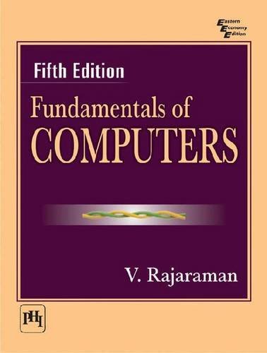 Fundamentals of Computers [Jan 30, 2010] Rajaraman, V. by V. Rajaraman ...