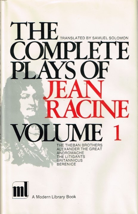 The Complete Plays of Jean Racine - Volume I book cover