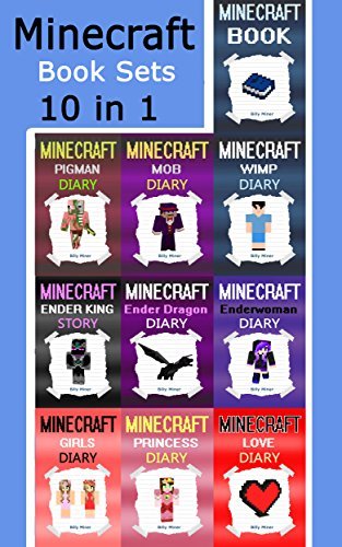 Minecraft Every Chapter Book Minecraft Book Sets: Minecraft 10 Books in 1 Minecraft Box Set by Billy ...