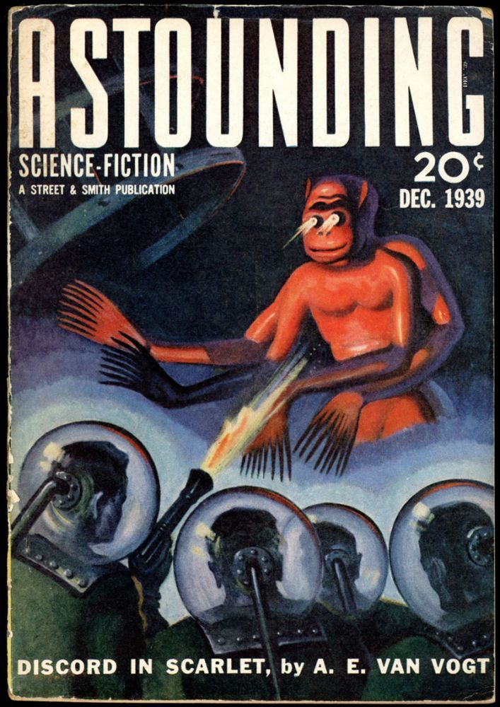 Astounding Science-Fiction, December 1939 book cover