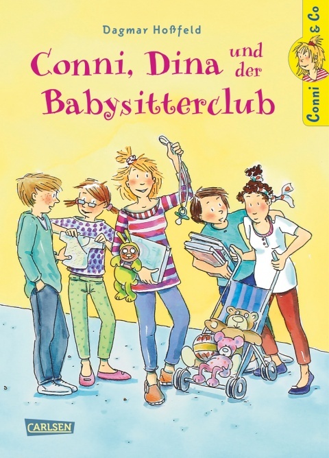 Conni, Dina und der Babysitterclub book cover