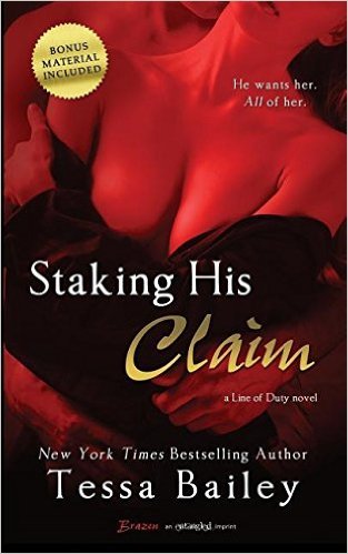 Staking His Claim (Line of Duty, #5)