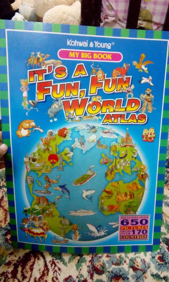 it's a fun world atlas by My Big Book | Goodreads