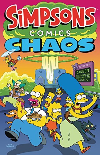 Simpsons Comics Chaos book cover