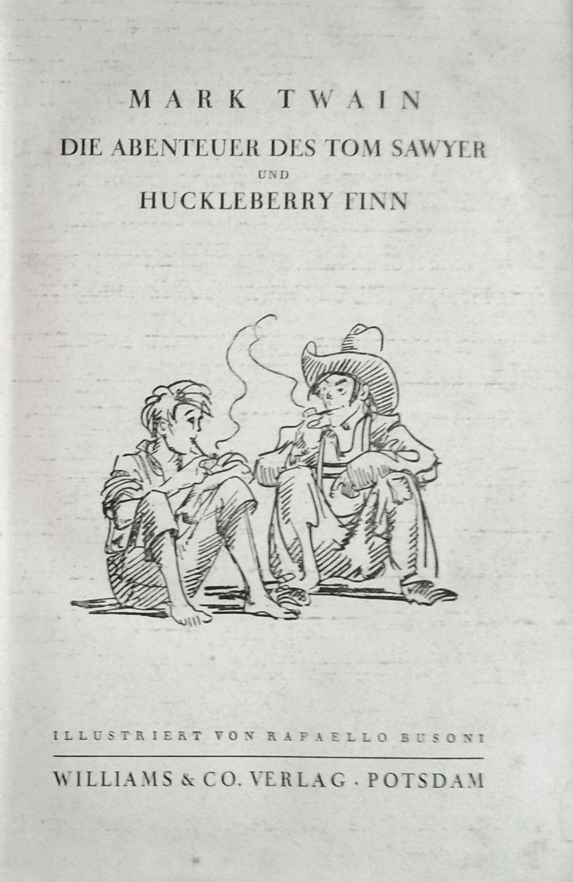 Die Abenteuer von Tom Sawyer und Huckleberry Finn by Mark Twain | Goodreads