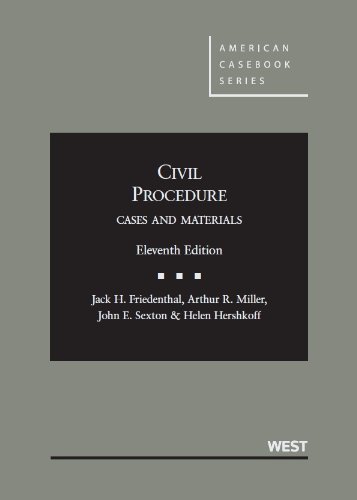 Civil Procedure, Cases and Materials, 11th – CasebookPlus