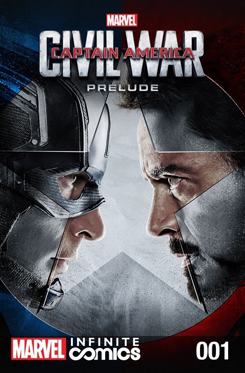 Marvel's Captain America - Civil War Prelude Infinite Comic #1 book cover