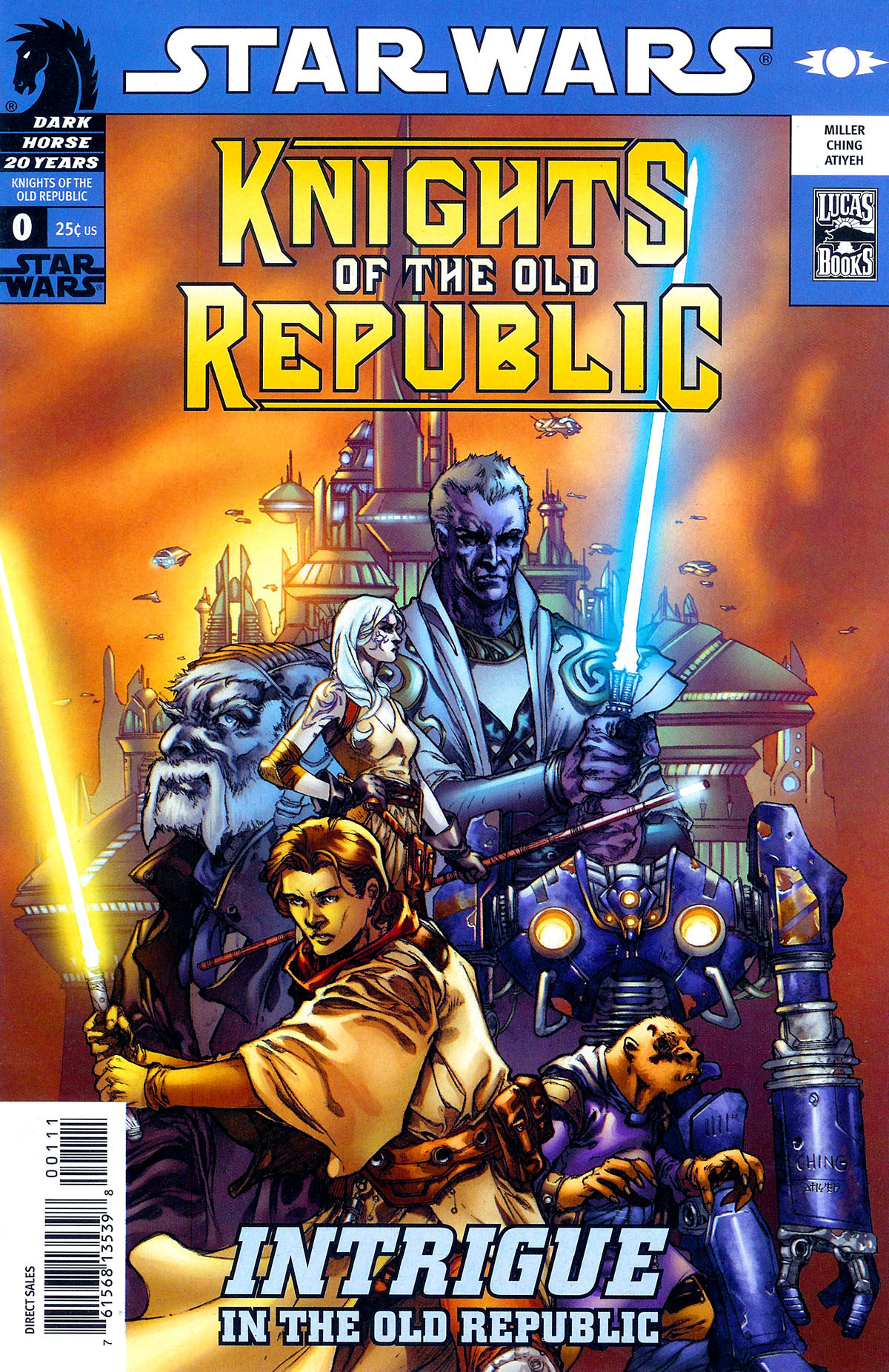 Star Wars: Knights of the Old Republic #0 / Star Wars: Rebellion #0