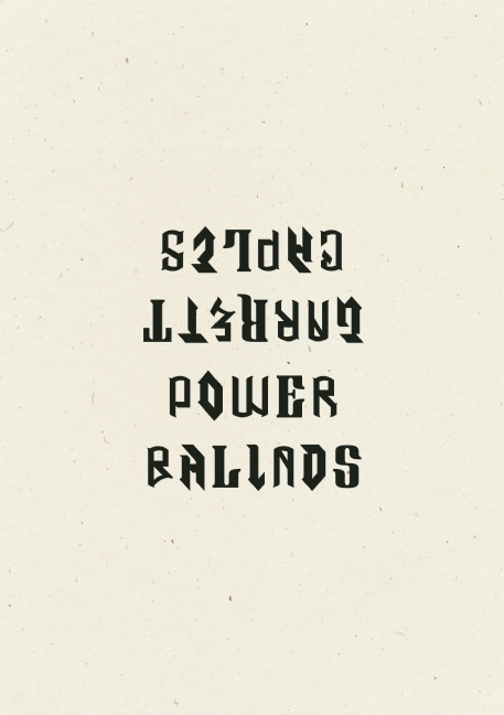 Power Ballads book cover