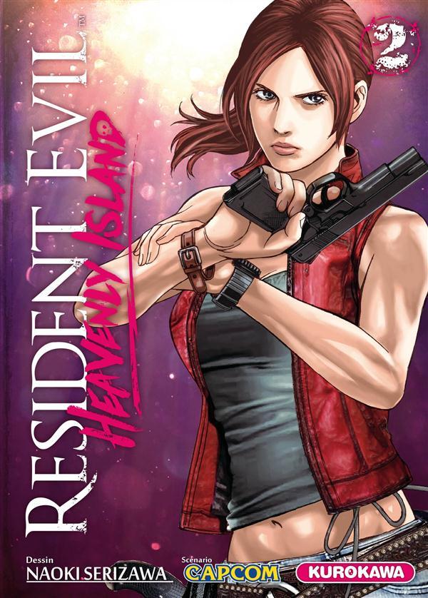 Resident Evil : Heavenly Island book cover 2
