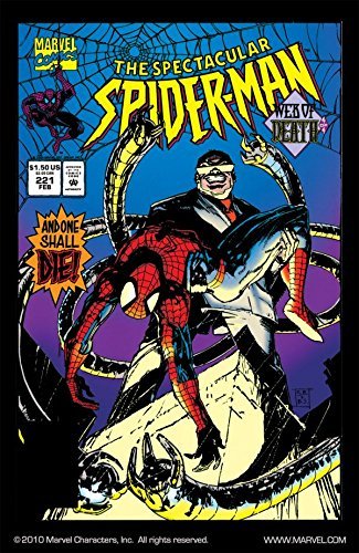 Peter Parker, The Spectacular Spider-Man (1976-1998) #221 book cover