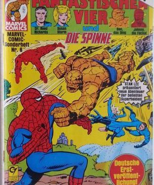 Marvel-Comic Sonderheft #6 - Die Fantastischen Vier Und Die Spinne book cover