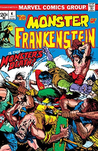 The Monster of Frankenstein #4 book cover