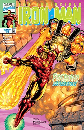 The Invincible Iron Man (1998) book cover 2