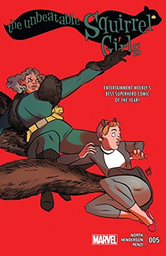 The Unbeatable Squirrel Girl (2015b) #5 book cover