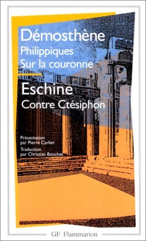 Les Philippiques - Sur la couronne - Contre Ctésiphon book cover