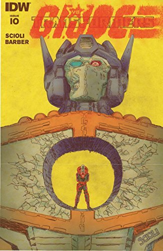 Transformers vs. G.I. Joe #10 book cover