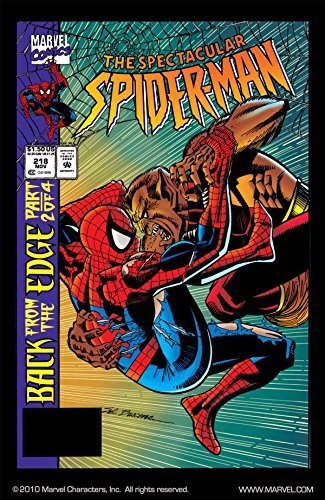 Peter Parker, The Spectacular Spider-Man (1976-1998) #218 book cover
